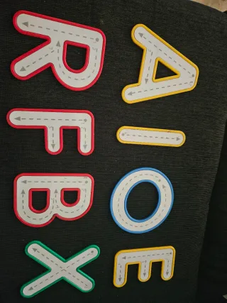 Letras para seguir reutilizables