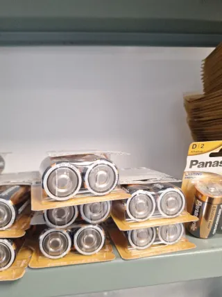 Lote 21 Paquetes  dos Pilas Panasonic R20 Alcalina