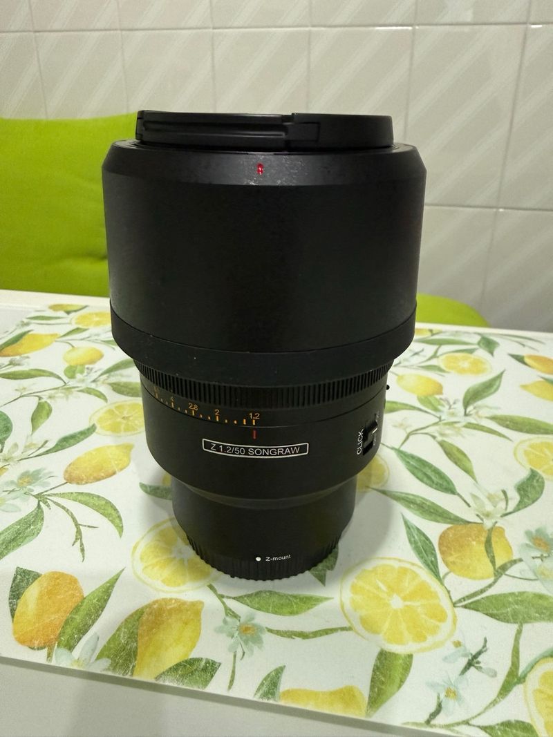 Songraw 50mm f1.2 para Nikon Z
