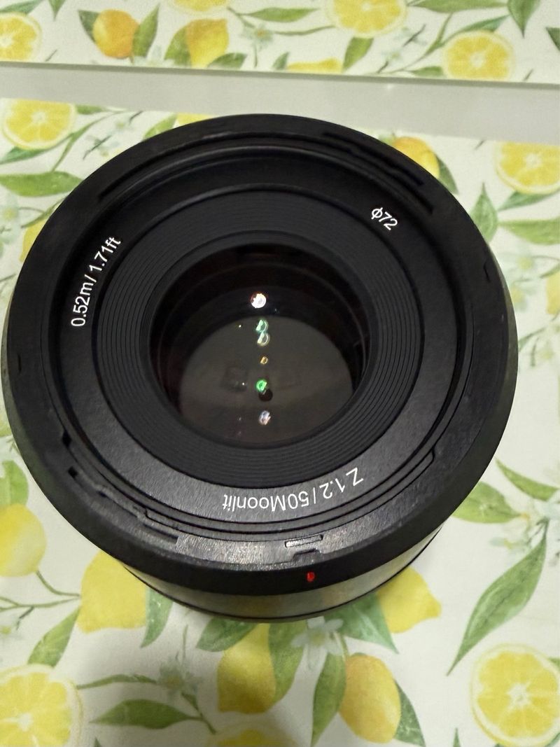 Songraw 50mm f1.2 para Nikon Z afbeelding 2