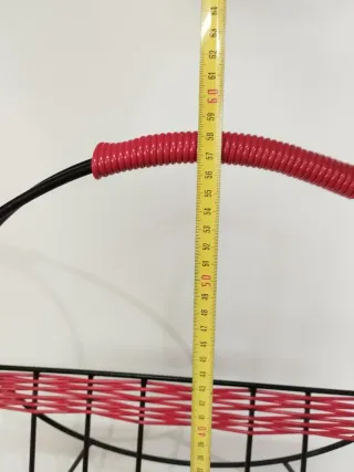 Portariviste anni '70 ferro e cordino in plastica