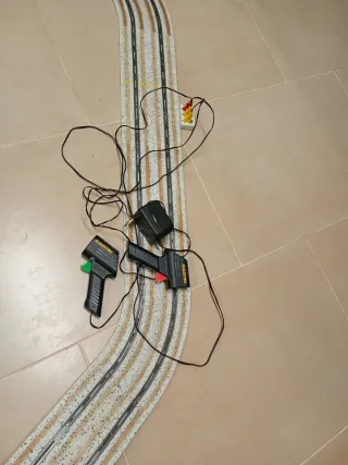 Circuito Scalextric Nieve c3 efecto hielo