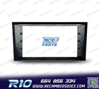 MARCO NEGRO RADIO 2-DIN PARA FORD MONDEO
