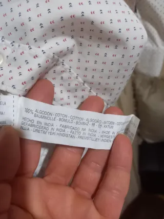 Camisa Zara Hombre Blanca Talla XXL