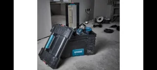 Caja de herramientas Erbauer con ruedas