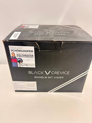 Casco Esquí Black Crevice Gstaad Blanco