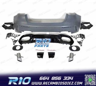 PARAGOLPES TRASERO MERCEDES CLASE A W177 LOOK A35 + COLAS E