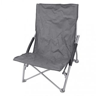 Sedia da Spiaggia Pieghevole in Acciaio e Oxford