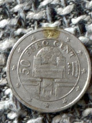 Moneta 50 Centesimi Euro Collezione