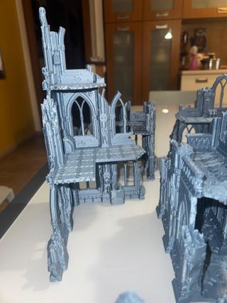Modular Ruins Terrain Set Sci-fi Gothic Scenario