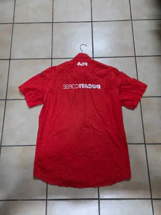 Fila Ducati Corse Camicia Uomo Rossa