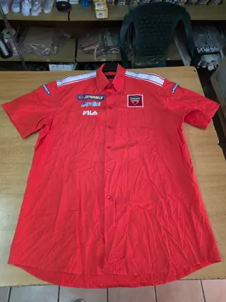 Fila Ducati Corse Camicia Uomo Rossa