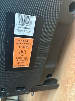 Silla coche RECARO Monza Nova Evo SF