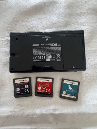 Nintendo DS Lite Nera + 3 Giochi