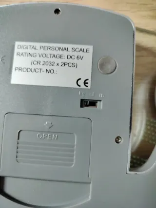 Báscula de baño digital IKEA