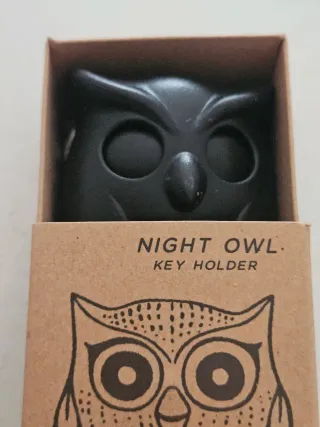 Portachiavi Night Owl a forma di gufo 3 versioni