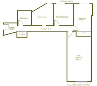 Piso en venta en Os Mallos - San Cristóbal en Coruña (A)