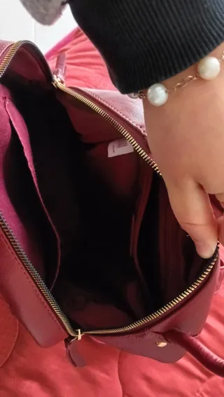 Zainetto color borgogna