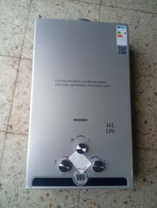 Calentador de agua 16L LPG