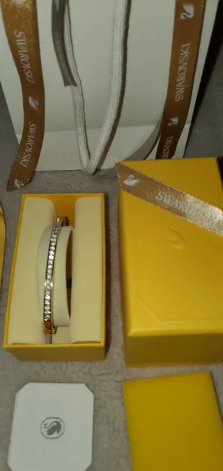 Scatola Regalo Swarovski Gialla con Accessori