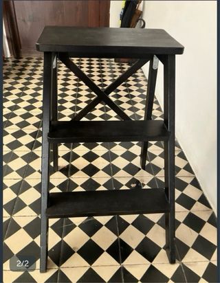Escalera plegable IKEA Negra