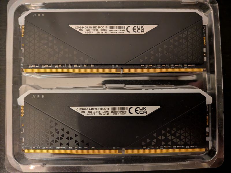 Corsair Vengeance RGB RS DDR4 64GB (2x32GB) 3200 afbeelding 2