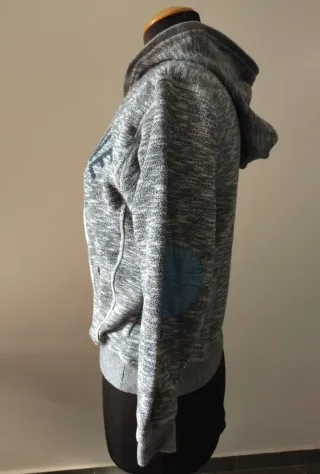 Felpa con cappuccio IDo grigia taglia 16 anni