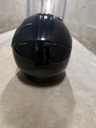 Dos Casco de moto negro