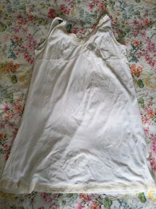 Conjunto lencería encaje y satén