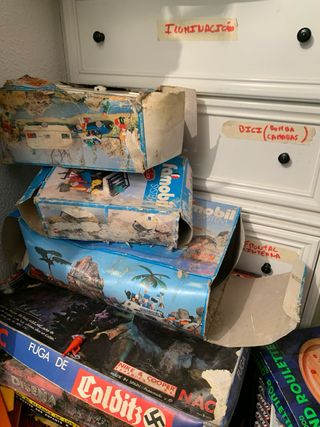 Lote Juegos y Juguetes Antiguos