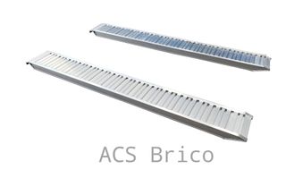 Juego Rampas Aluminio 2380x300 mm 2500 Kg