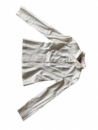 Camisa blanca manga larga