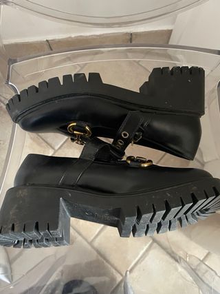 Bellamica Scarpe Donna Nere Oro