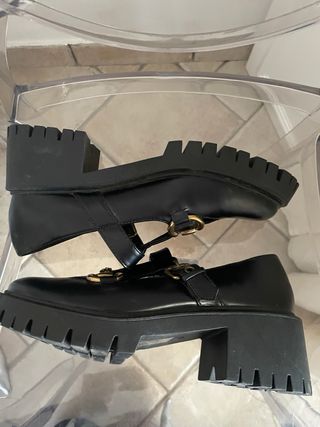 Bellamica Scarpe Donna Nere Oro