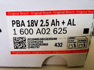 Batería ALLIANCE 18V 2.5Ah