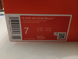 Zapatillas Nike Air Zoom Bella 7 Talla 38