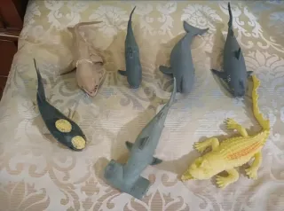 Set animali vari in gomma