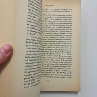 ‘La aznaridad’ de Manuel Vázquez Montalbán.