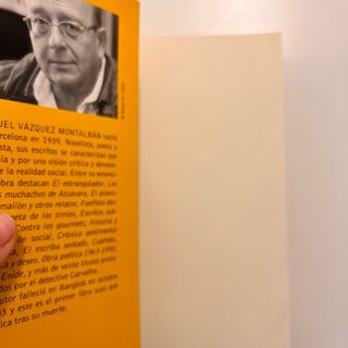 ‘La aznaridad’ de Manuel Vázquez Montalbán.