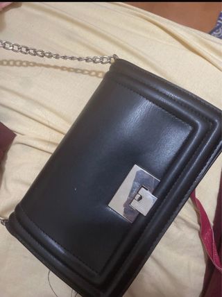 Bolso Negro Stradivarius