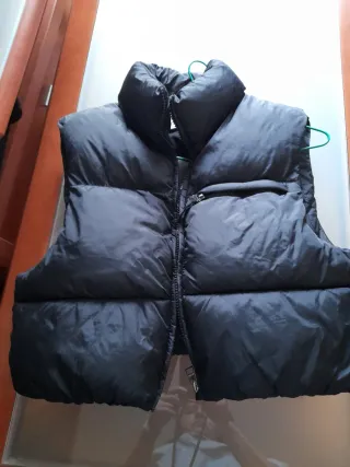 Chaleco Bershka Negro Talla XS