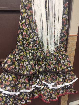 Vestido Flamenca Talla 48/50