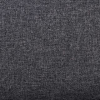 Divano 3 Posti in Tessuto Scandinavo Grigio Scuro