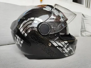 Casco Shark Spartan Carbono Mezmair
