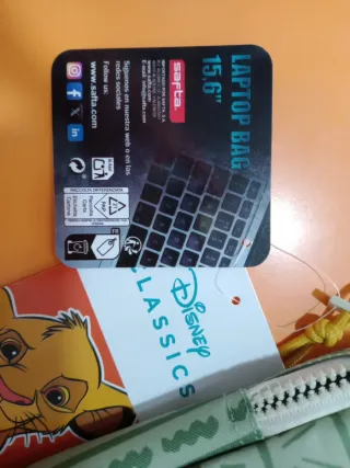 Funda portátil Safta El Rey León