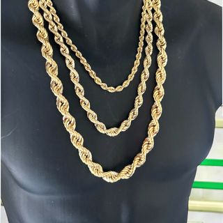 Cordones Salomónicos Oro 18K Grosores Grandes