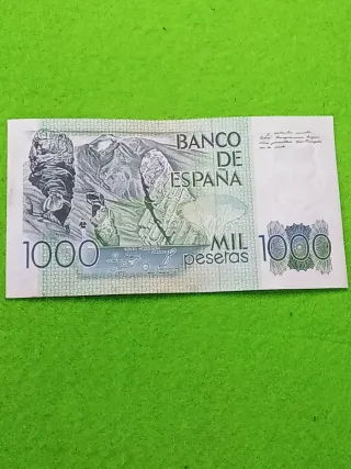 Billete 1000 pesetas Banco de España 1979
