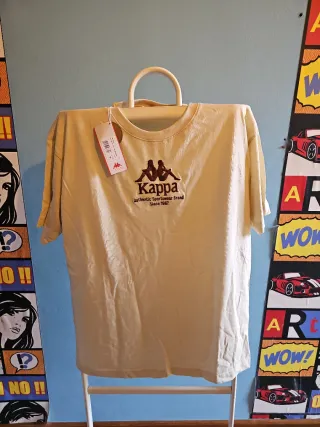 Camiseta Kappa Talla M Beige