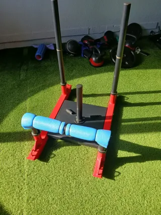 Trineo de empuje y arrastre para entrenamiento