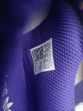 Zapatillas Adidas Superstar Morado Blanco